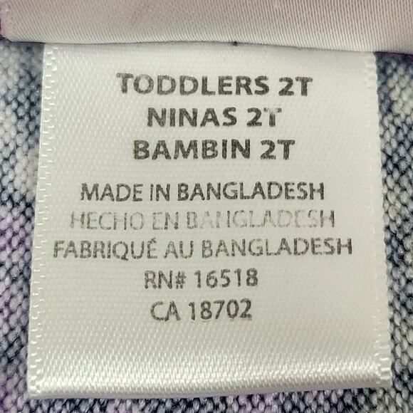 Youngland Purple/Silver Sequin Dress Toddler Size 2T - Picture 7 of 10